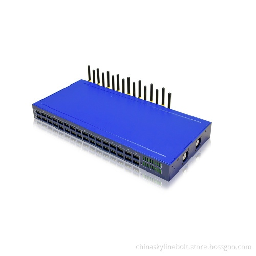 Hot sale 16 port SMS gateway with 64 SIMs / Goip 16 port gsm gateway